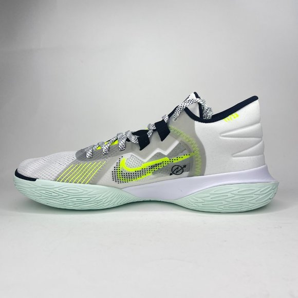 Nike Mens Kyrie Flytrap V 5 White Green Volt Basketball Shoe Size 10 CZ4100-101 main image 6